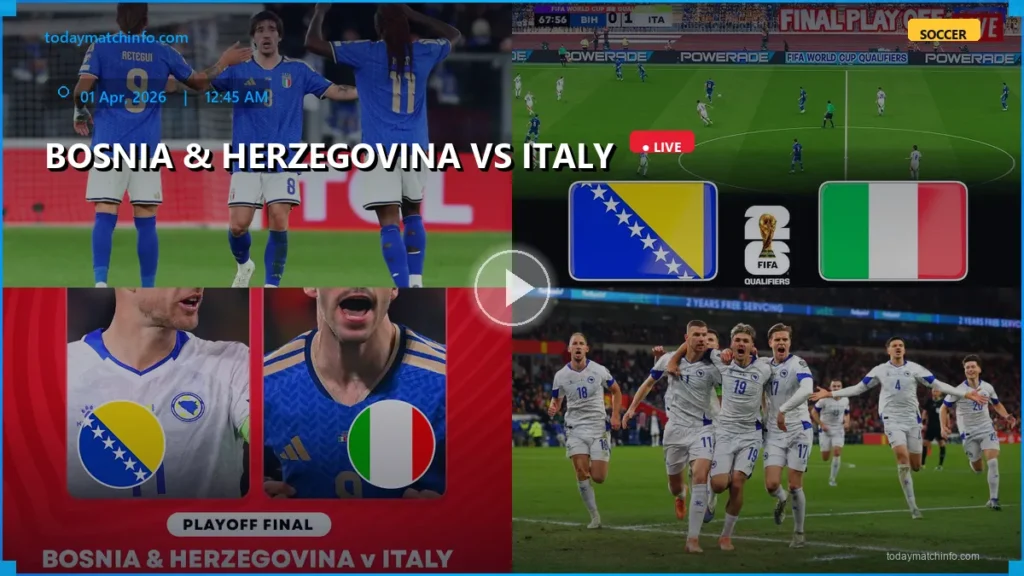 Bosnia vs Italy Live Stream: How to Watch International Soccer Online, Start Time & Predictions
