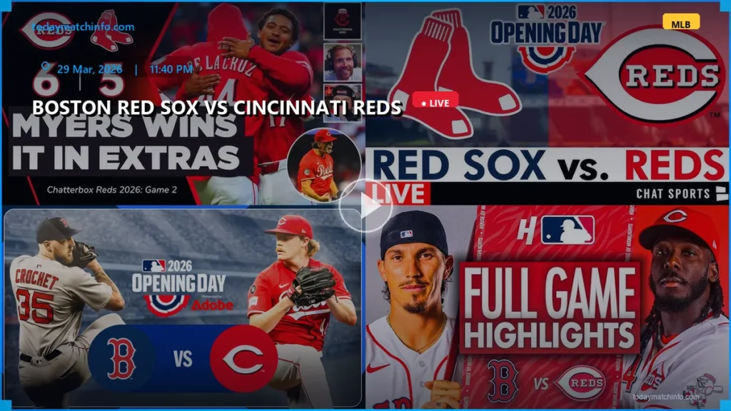 Boston Red Sox vs Cincinnati Reds Live: How to Watch, Start Time, and MLB Predictions