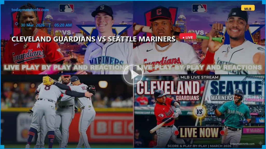 Cleveland Guardians vs Seattle Mariners Live: How to Watch MLB Opening Week & Predictions