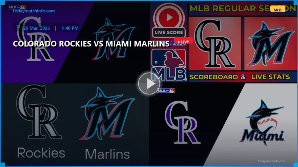 Colorado Rockies vs Miami Marlins Live Stream: How to Watch MLB Opening Weekend Online