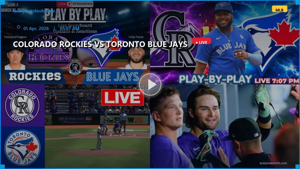 Rockies vs Blue Jays Live Stream: How to Watch MLB Game Tonight & Match Prediction