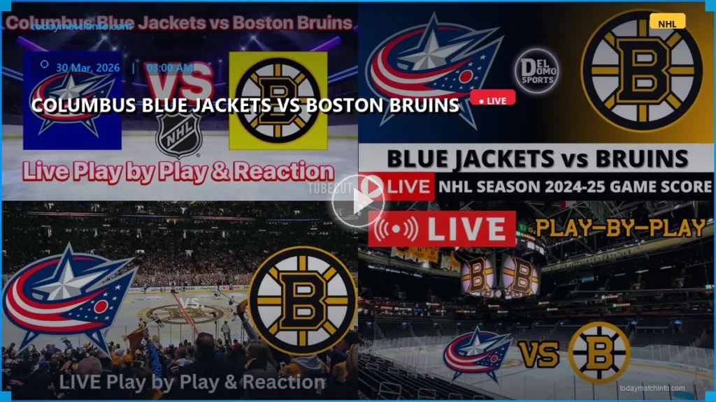 Columbus Blue Jackets vs Boston Bruins Live Stream: How to Watch NHL Tonight, Start Time, and Predictions