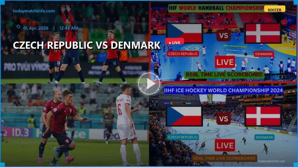 Czech Republic vs Denmark Live Stream: How to Watch Soccer Friendly in USA
