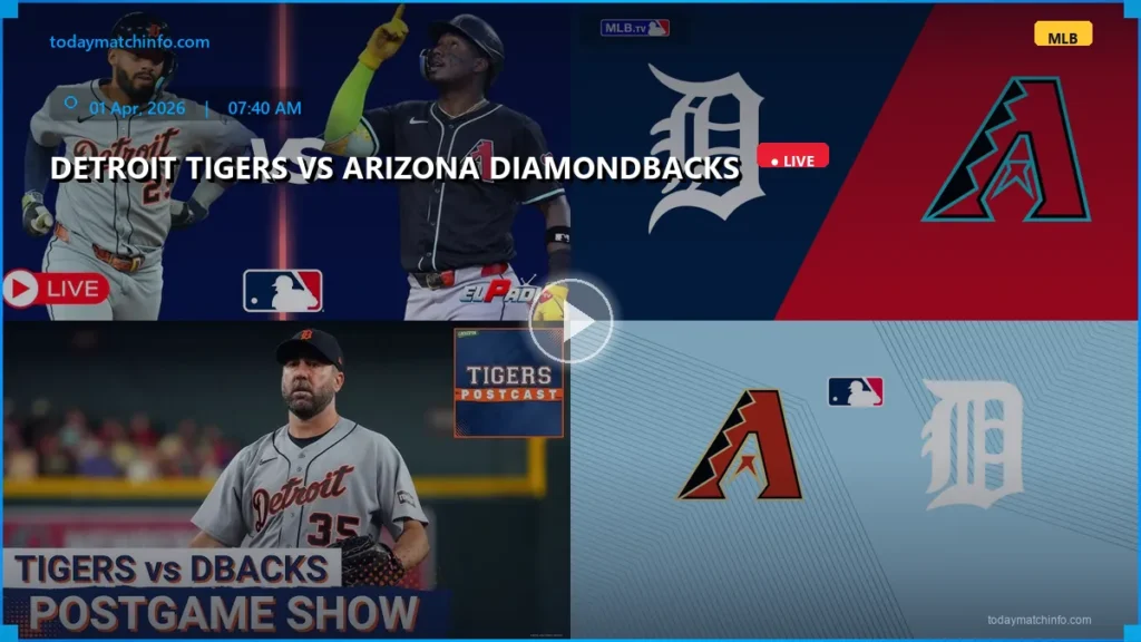 Detroit Tigers vs Arizona Diamondbacks Live Stream: How to Watch MLB Online, Prediction & Odds