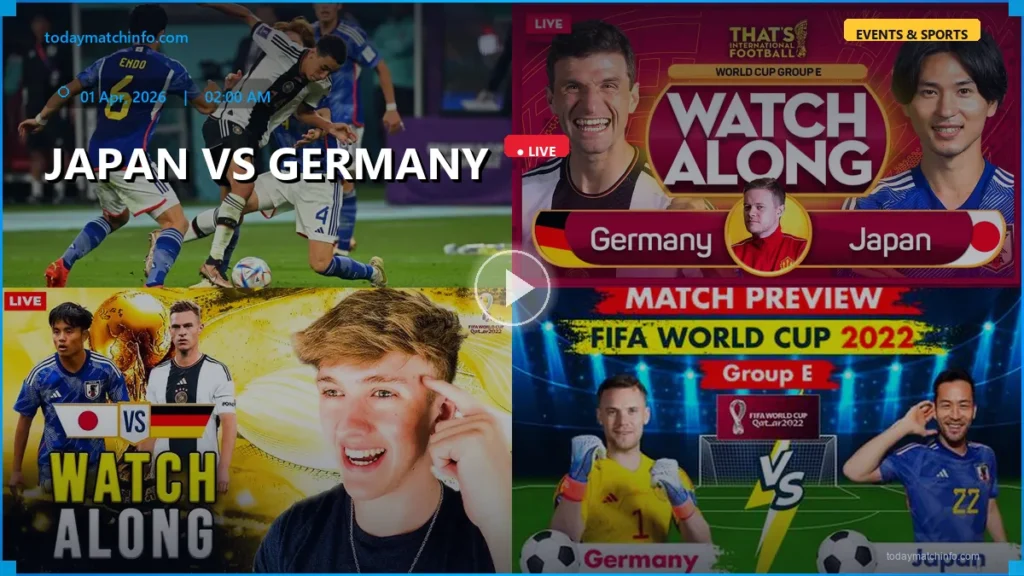 Japan vs Germany Live Stream: How to Watch International Soccer Friendly 2026