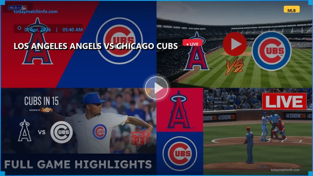 Cubs vs Angels Live Stream: How to Watch MLB Opening Week Clash Online