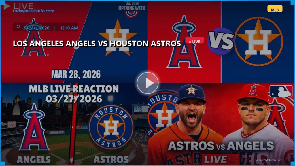 Astros vs Angels Live Stream: How to Watch MLB Opening Weekend Online