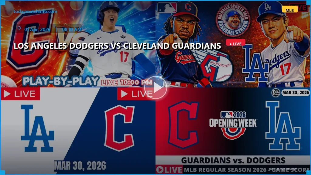 Dodgers vs Guardians Live Stream: How to Watch MLB Online & Predictions