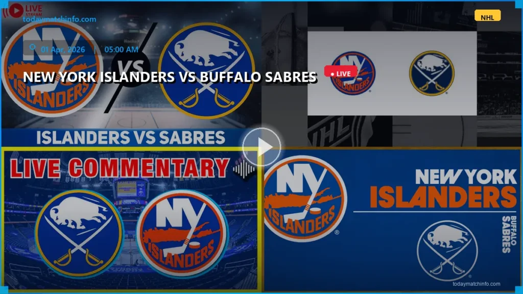 Islanders vs Sabres Live Stream: How to Watch NHL Hockey Tonight (April 1, 2026)