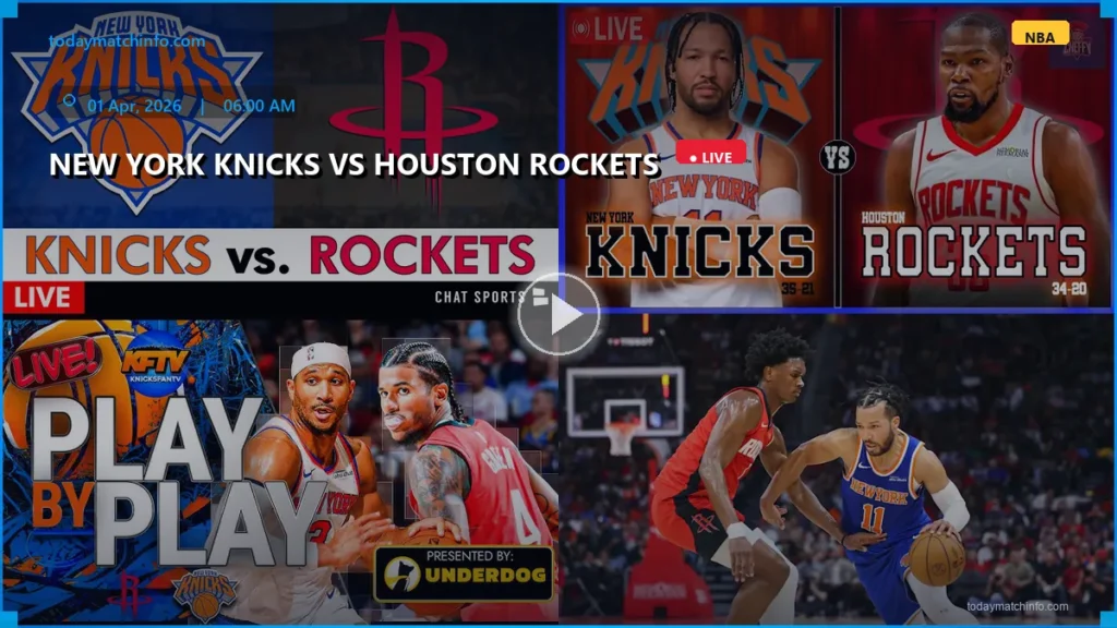 New York Knicks vs Houston Rockets Live: Start Time, TV Channel & Prediction