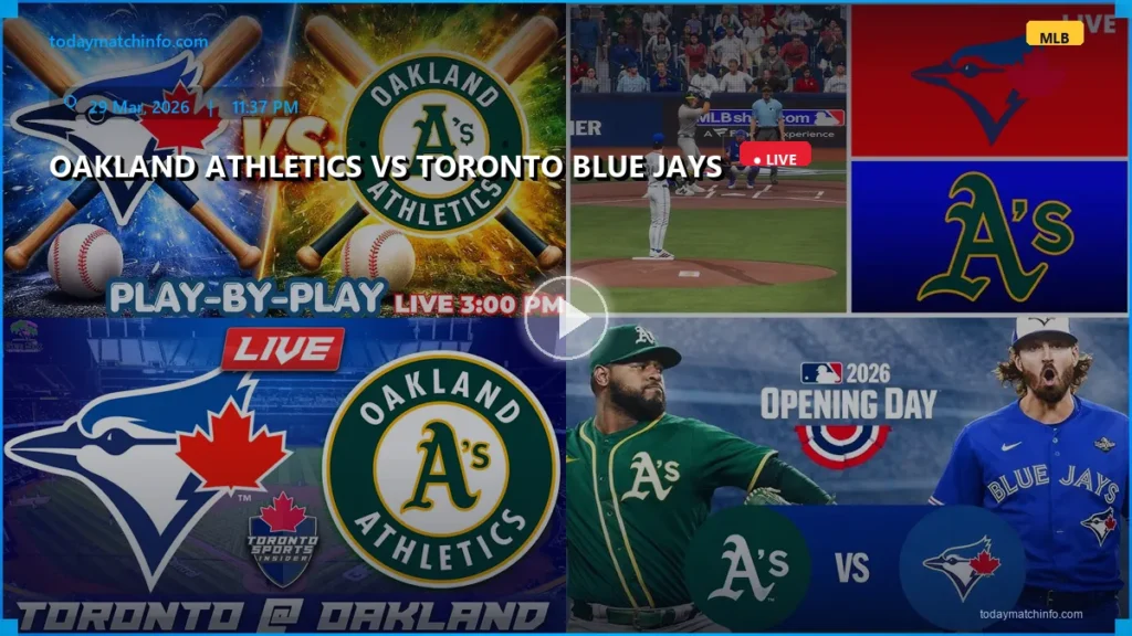 Oakland Athletics vs Toronto Blue Jays Live Stream: How to Watch MLB Opening Weekend Online