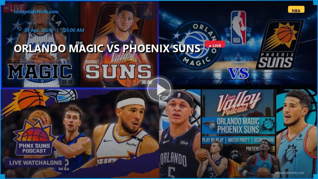Orlando Magic vs Phoenix Suns Live Stream: How to Watch NBA Online, Game Time, and Betting Odds