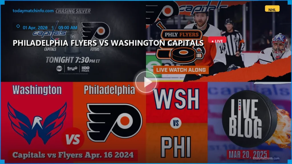Flyers vs Capitals Live Stream: How to Watch NHL Tonight & Game Preview