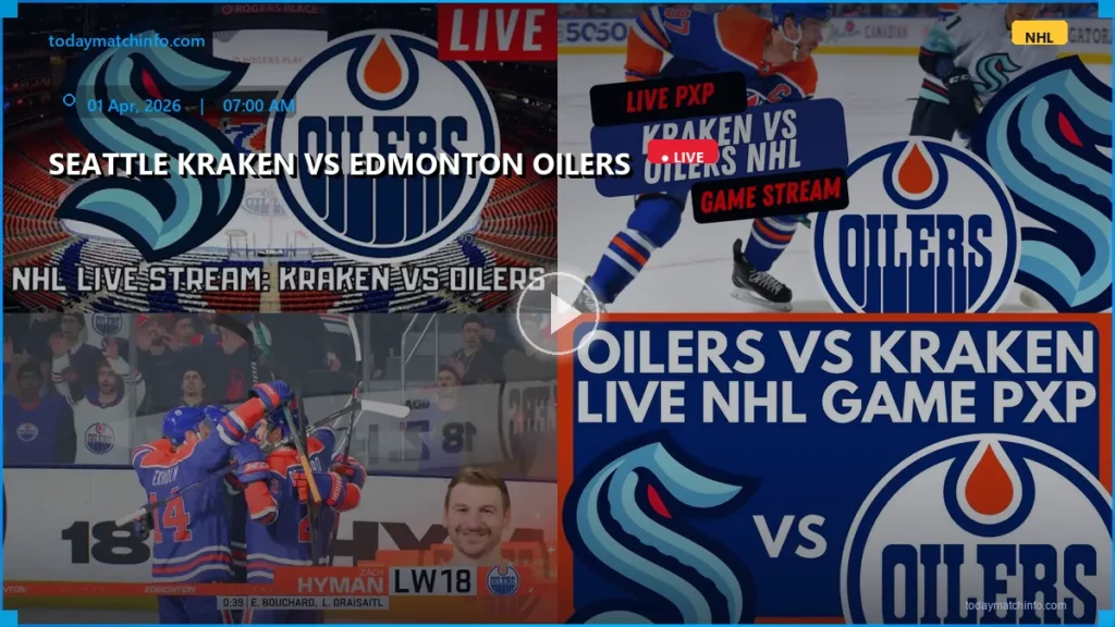 Seattle Kraken vs Edmonton Oilers Live Stream: How to Watch NHL Tonight, Predictions & Odds