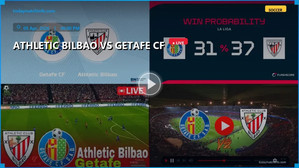 Athletic Bilbao vs Getafe CF Live Stream: How to Watch La Liga in the USA