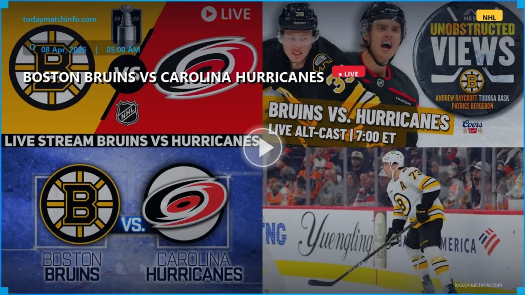 Boston Bruins vs Carolina Hurricanes Live Stream: NHL Preview, Start Time, and Prediction