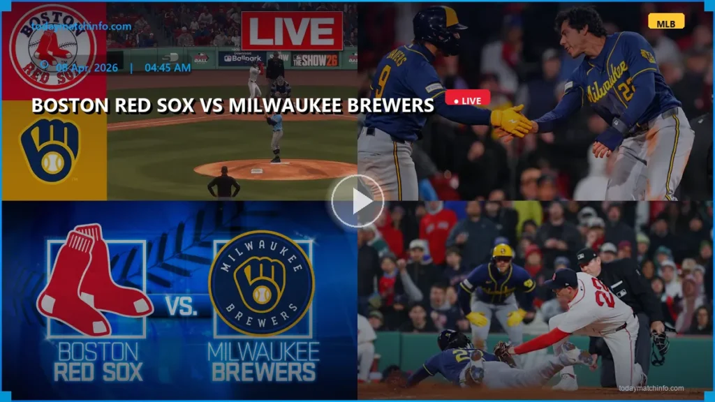 Boston Red Sox vs Milwaukee Brewers: How to Watch MLB Live, Start Time & Prediction