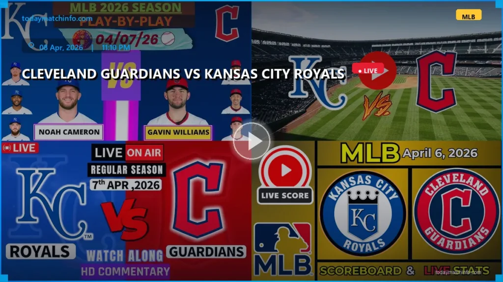 Cleveland Guardians vs Kansas City Royals Live Stream: How to Watch MLB Today