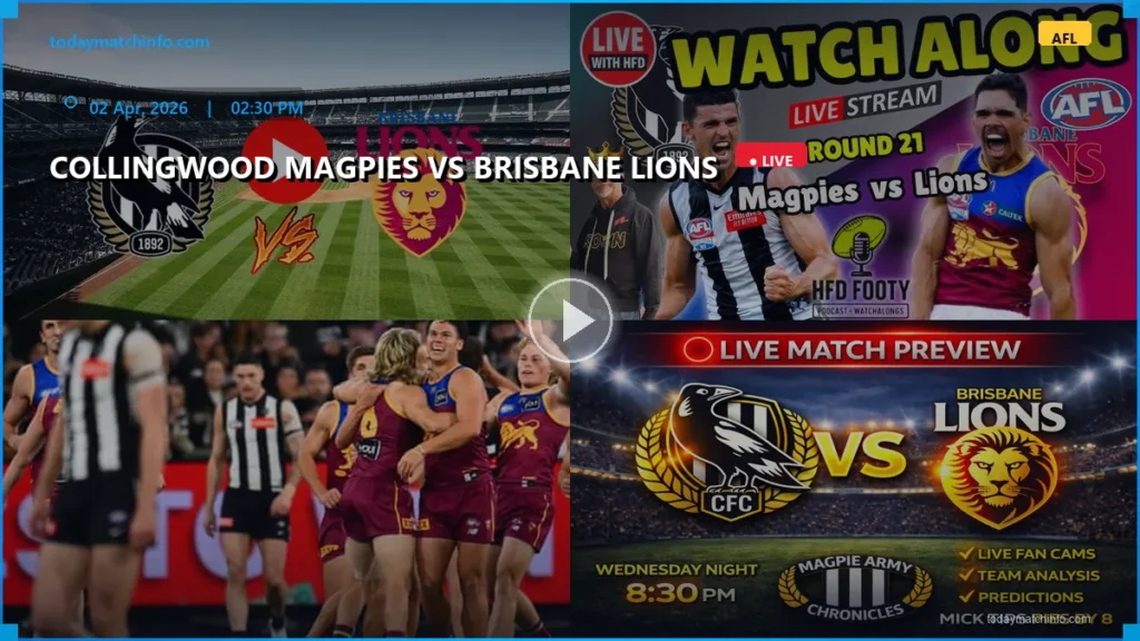 Collingwood Magpies vs Brisbane Lions Live: How to Watch AFL 2026 in the USA