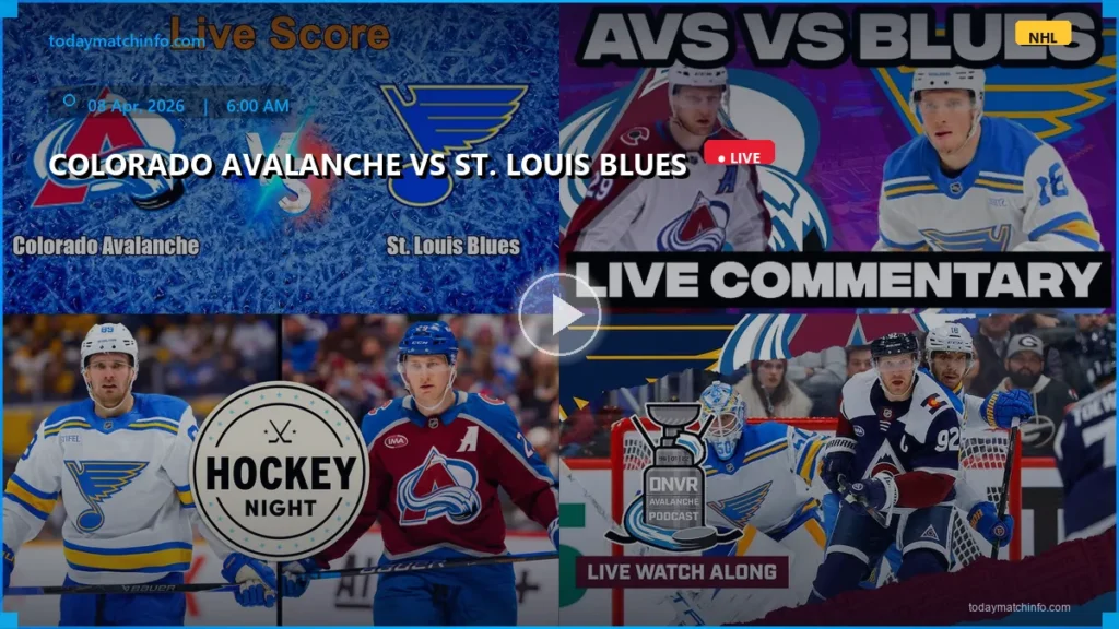 Colorado Avalanche vs St. Louis Blues Live: NHL Prediction, Start Time, and How to Watch