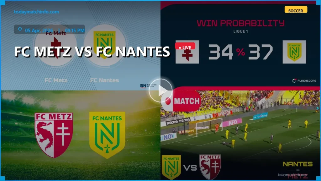 FC Metz vs FC Nantes Live Stream: How to Watch Ligue 1 Soccer in the USA