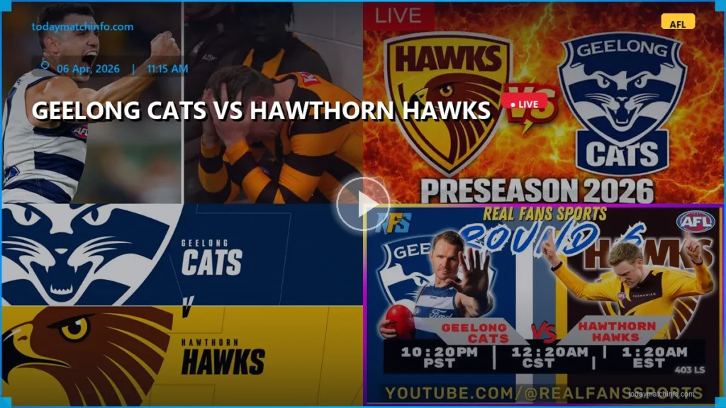 Geelong Cats vs Hawthorn Hawks Live: How to Watch AFL 2026 in the USA