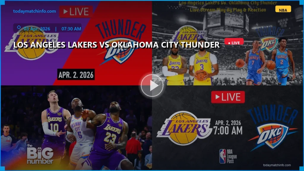 NBA Live: Lakers vs Thunder Prediction, Start Time & How to Watch Online
