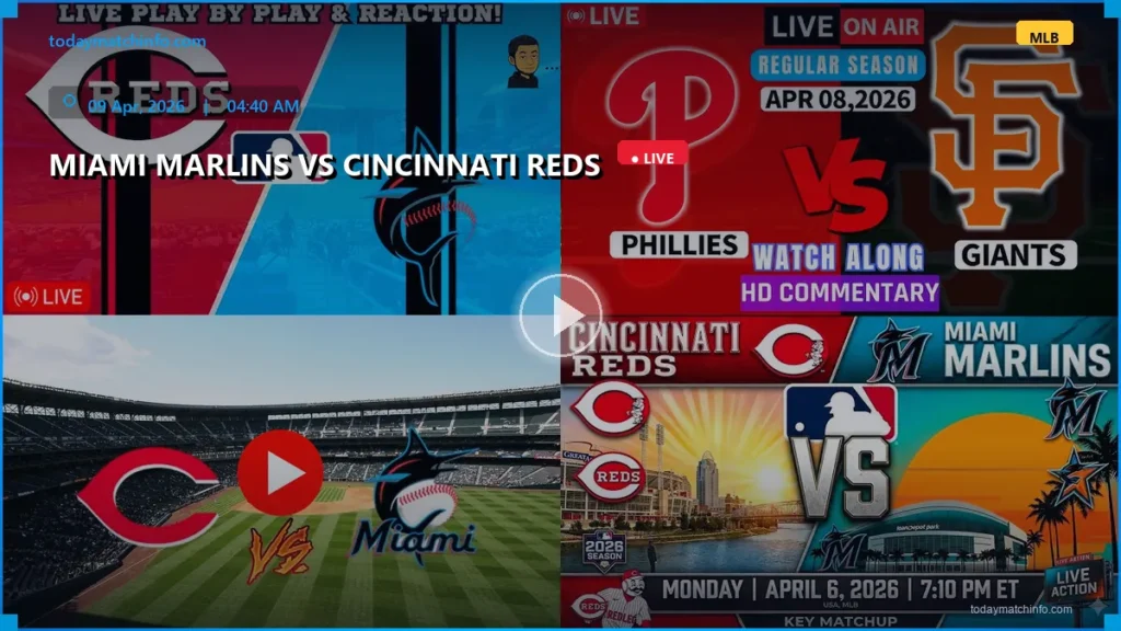 Miami Marlins vs Cincinnati Reds Live Stream: How to Watch MLB Online, Prediction & Odds