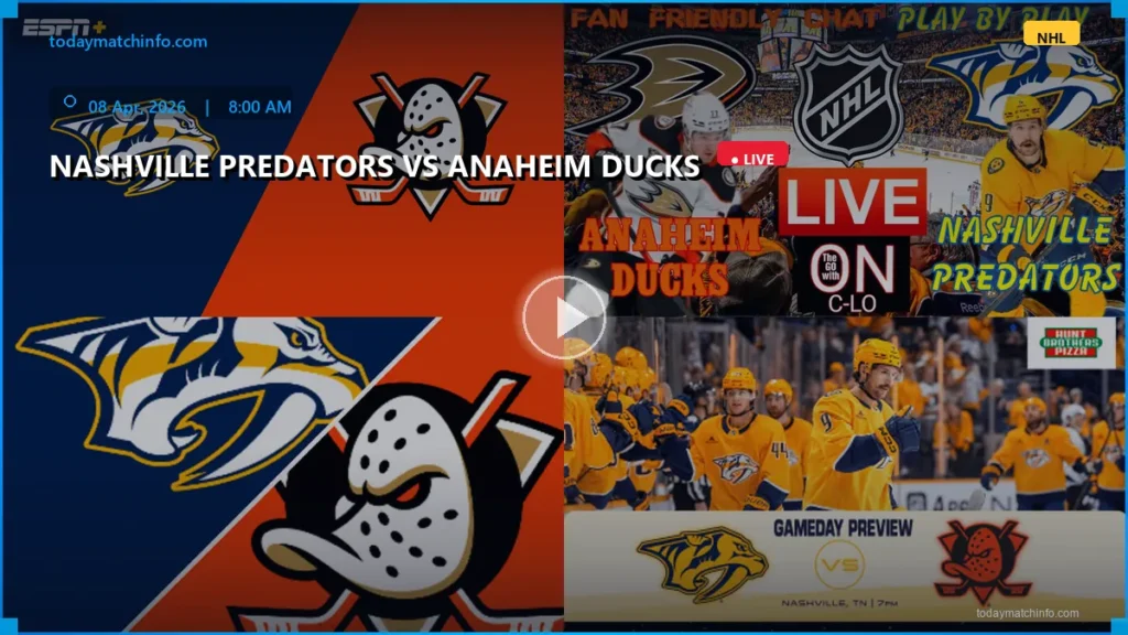 Nashville Predators vs Anaheim Ducks: How to Watch NHL Live Stream, Predictions, & Game Time