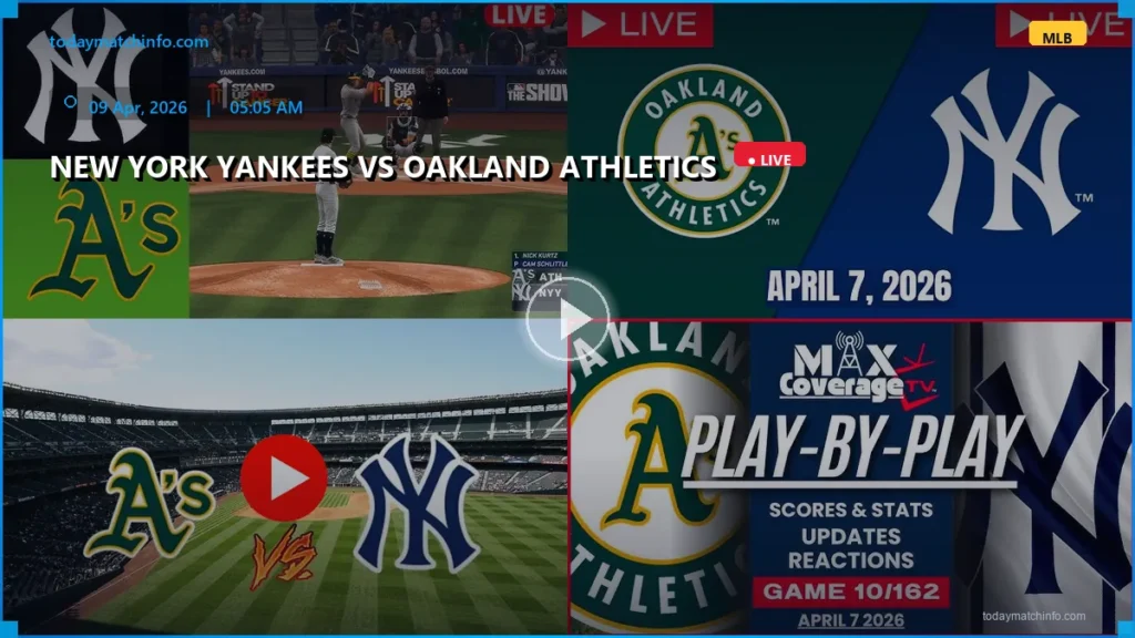 New York Yankees vs Oakland Athletics Live Stream: How to Watch, Prediction, and Game Time