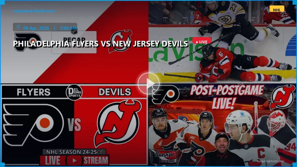 Philadelphia Flyers vs New Jersey Devils Live Stream: How to Watch NHL Tonight