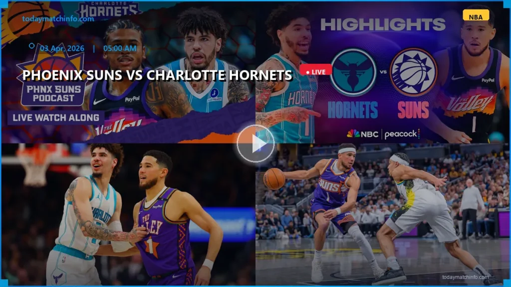 Phoenix Suns vs Charlotte Hornets Live Stream: How to Watch NBA Online, Odds & Prediction