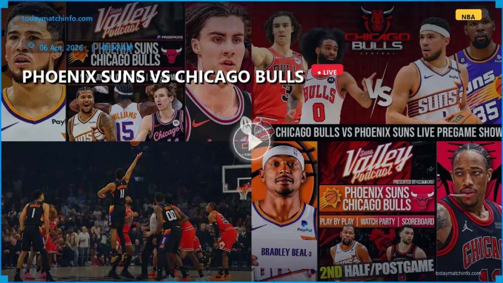 Phoenix Suns vs Chicago Bulls Live Stream: How to Watch NBA Online, Game Time, and Betting Preview