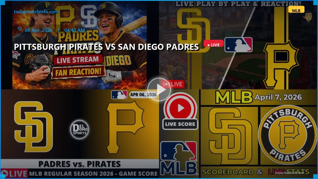 Pittsburgh Pirates vs San Diego Padres Live Stream: How to Watch, Prediction & MLB Game Info
