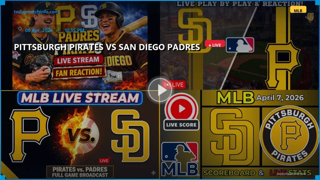 Pittsburgh Pirates vs San Diego Padres Live Stream: How to Watch MLB Today, Odds, and Prediction