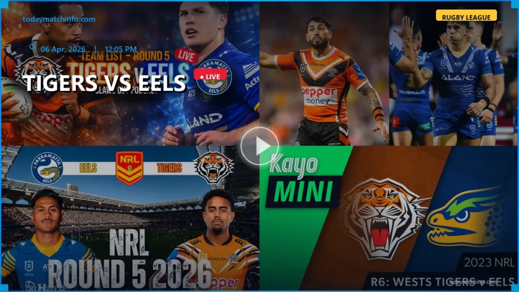 Tigers vs Eels Live Stream: How to Watch NRL Rugby League in the USA