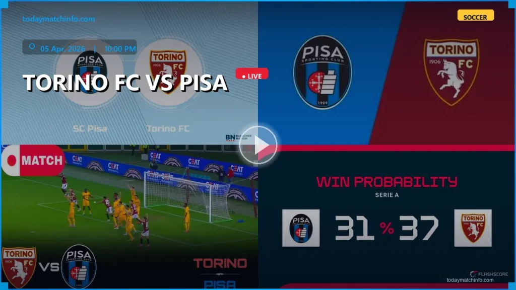 Torino vs Pisa Live Stream: How to Watch Serie A Soccer in the USA