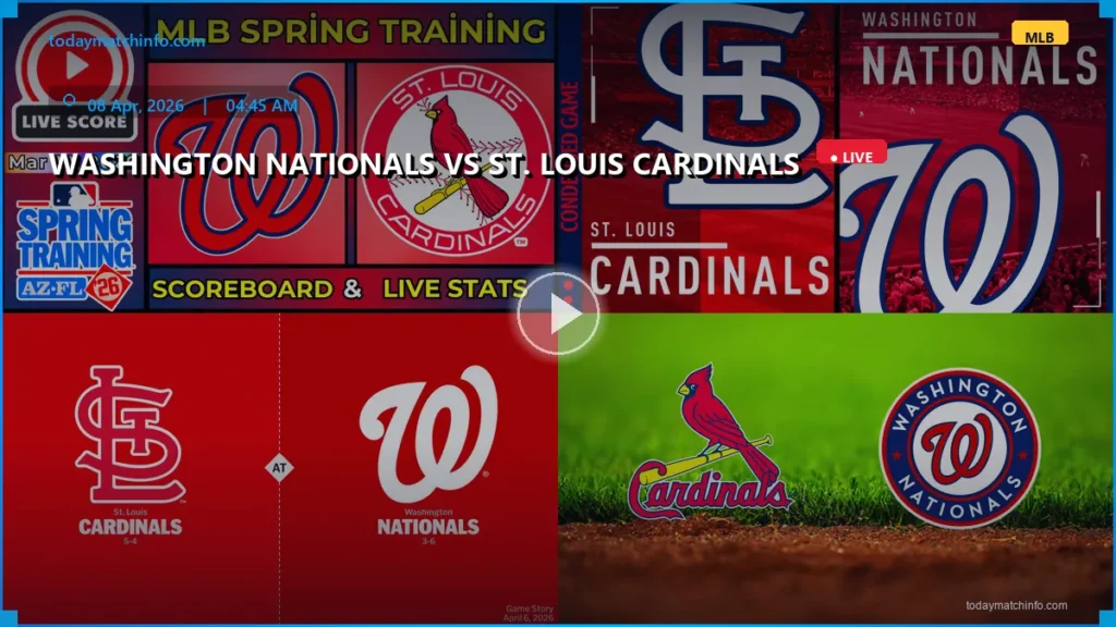 Washington Nationals vs St. Louis Cardinals: Live Stream, Start Time, and MLB Match Prediction