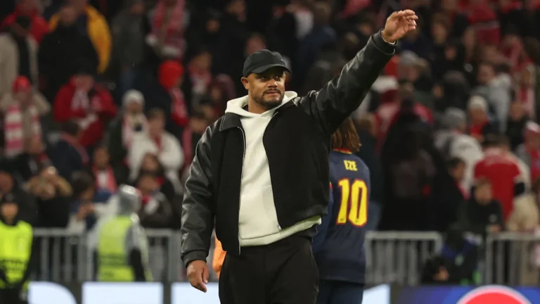 Bayern Munich Issue Official Statement on Vincent Kompany’s Health After Collapse