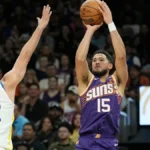 Booker Drops 43 as Suns Beat Warriors 131-122, Stopping 0-3 Slide