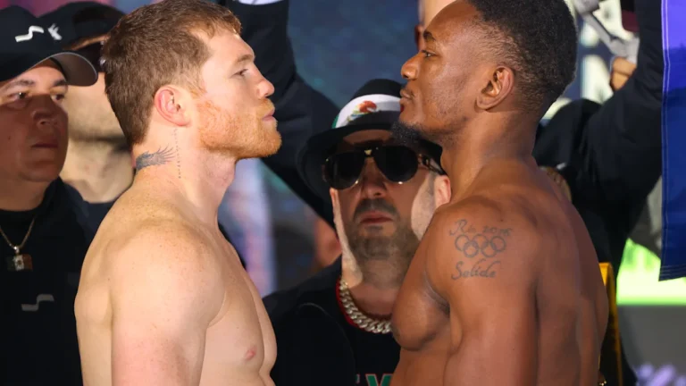 Canelo vs. Mbilli weigh-in: Alvarez tips 167.6 lbs ahead of title shot