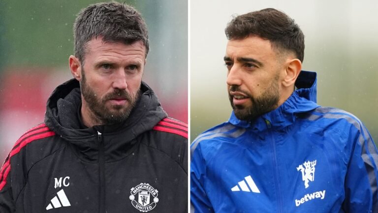 Carrick and Fernandes hold clear-the-air talks ahead of Chelsea fixture