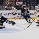 Fantilli OT Power Play Goal Lifts Blue Jackets Over Golden Knights 2-1