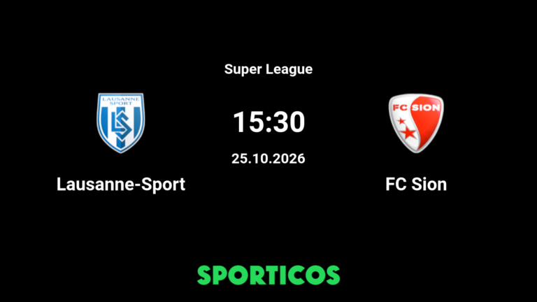 FC Sion vs Lausanne: Live Stream Guide, TV Channels & Match Preview