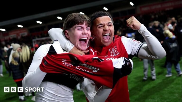 Fleetwood to face Everton or Newcastle in Carabao Cup last eight