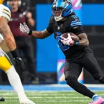 Jahmyr Gibbs fine after late-game injury scare, will pass up TD again