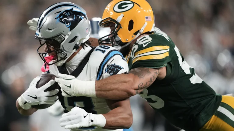 Jalen Coker TD Highlights Panthers' Struggles in Loss to Packers