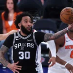 Julian Champagnie Ties Spurs Record With 8 First-Half 3s vs. Kings