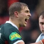 Leicester Tigers stun Northampton Saints 28-7 to leap to second