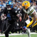 Lions’ Jahmyr Gibbs reveals NSFW reaction to Dan Campbell’s decision vs. Packers